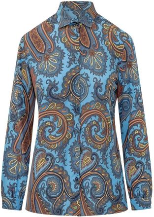 Etro Donna, Camicette, Blu, M, new