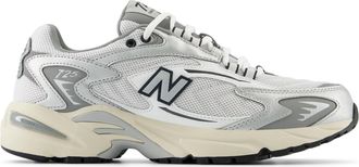New Balance 725 Unisex Sneakers, White/Grey, 10 Women/8.5 Men