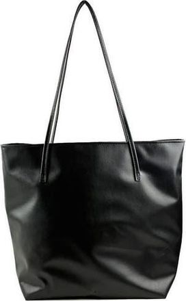 Mela Vegan Leather Tote Bag in Black at Nordstrom Rack