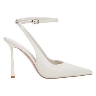 Estro & Luminara Pumps, female, White, Size: 10 US Slingback Pumps