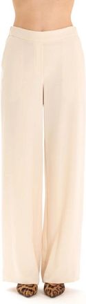 P.A.R.O.S.H. Panty Palazzo Broek - Dames - Wijde Broeken - Beige - S - Broeken
