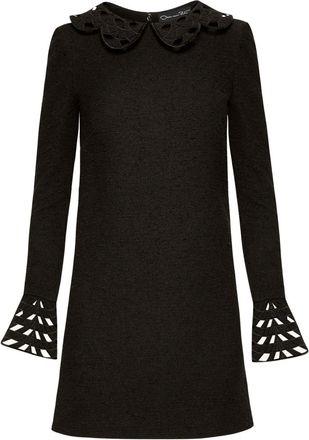 Oscar De La Renta Abito con maniche a campana - Nero