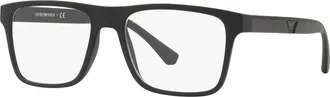 Emporio Armani EA 4115 58531W 54mm Unisex Rectangle Sunglasses
