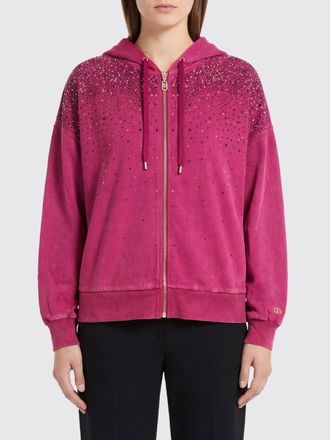 Liu Jo Felpa con cappuccio e strass Liu Jo