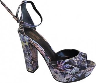Schutz Womens Ricca Platform Sandal In Multicolor