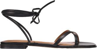 Margaux Eyewear The Wrap Sandal in Black at Nordstrom, Size 40.5