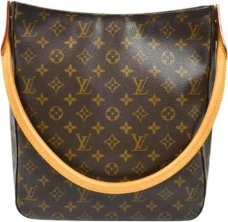 Louis Vuitton Pre-owned Shoulder Bags, female, Brown, Size: ONE SIZE Pre-owned Canvas Shoulder Bag