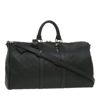 Louis Vuitton Pre-owned Weekendtas - Dames - Pre-owned - Zwart - Maat: ONE Size Leer