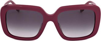adidas Ladies Purple Rectangular Sunglasses OR0065-1