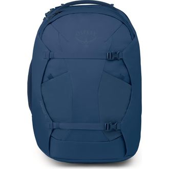 Osprey Farpoint 40-Liter Travel Carry-On Backpack in Antique Blue at Nordstrom