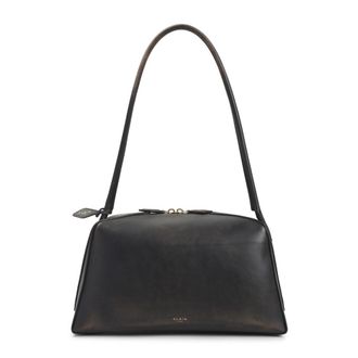 Alaia Dark Brown Le Bouledogue Shoulder Bag