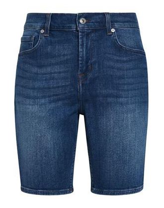 7 For All Mankind BOTTOMWEAR - Denim shorts on YOOX.COM