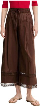 Twinset Mujer, Pantalones, Marr&oacute;n, Talla: XL