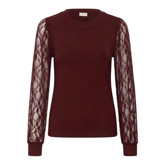 Kaffe Blusa Trine - Tops - Mujer - Marr&oacute;n - M
