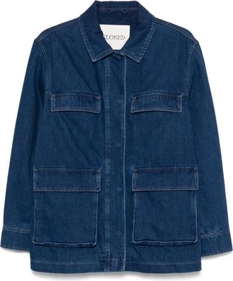 Closed Field Jacket - Dames - Spijkerjassen - Blauw - S - Katoen - Jassen