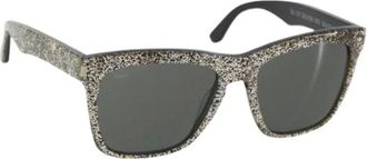 Saint Laurent Pre-owned Vintage Zonnebril - Dames - Vintage Accessoires - Grijs - ONE Size - Vintage