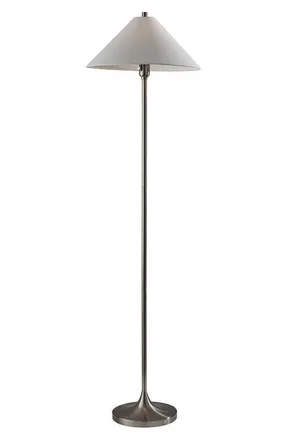 Adesso Esme Floor Lamp in Brushed Steel at Nordstrom