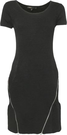 Maje Mini-jurk met rits - Zwart