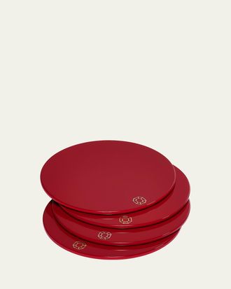 Baccarat Octogone Coasters, Set of 4