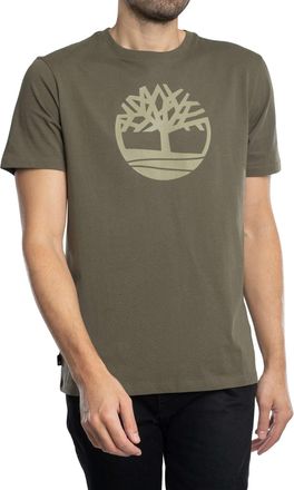 Timberland Kennebec River Tree Logo T-Shirt - Short Sleeved (Grape Leaf) XXXL
