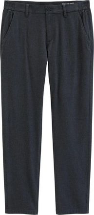Marc O'Polo Geweven broek Model Stig Jogger - Heren - Chinos - Grijs - W34 L36 - Katoen - Broeken