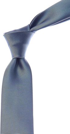 Gucci Sky Blue Underbit Jacquard Silk Tie