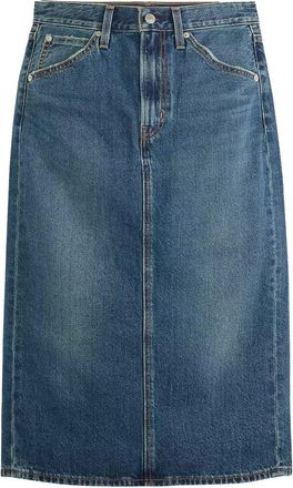 Levi's hr Back Slit Skirt