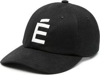 Études Studio logo-embroidered cap - unisex - Cotton - One Size - Black