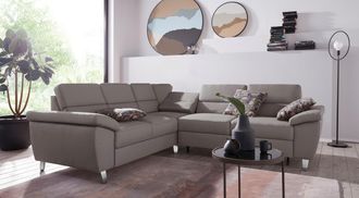 Sit&more Ecksofa »Sorano L-Form« wahlweise mit Bett- und Relaxfunktion, inkl. Bettkasten