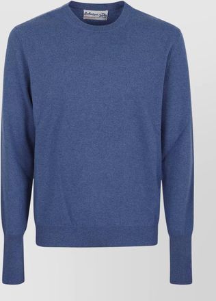 Ballantyne cashmere ribbed crew-neck jumper