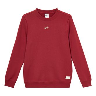 Nike (WMNS) Nike Sportswear Standard Fit Fleece Sweatshirt Asia Sizing CNY Red IQ3827-613