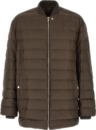 Rick Owens Brown Polyester Mens Bomber