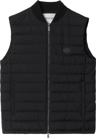 Burberry Gilet trapuntato - Nero