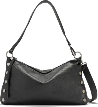 Hammitt Kyle Medium Shoulder Bag in Black/Gunmetal at Nordstrom