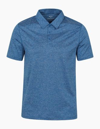Mountain Warehouse Mens Mountain Warehouse Mens Agra Stripe Polo Shirt - Blue - Size: 40