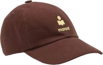 Isabel Marant Brown Logo Baseball Hat