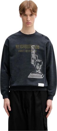 Neighborhood Savage Crewneck - Sweatshirts & Hoodies - Hombre - Negro - XL