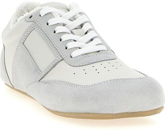 Maison Margiela Suede and Leather Sneaker - White