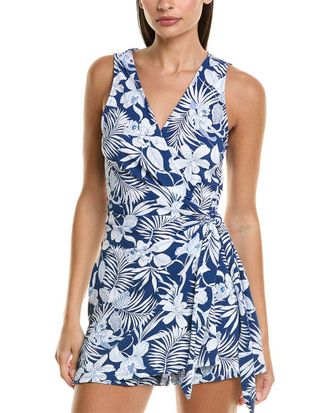 Tommy Bahama Island Blooms Wrap Romper