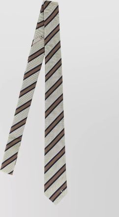 Valentino Garavani silk regimental striped tie