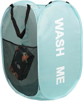OEM Cesta De Ropa Plegable, Cestas De Ropa Desplegables, Bolsa De Ropa, Cesta De Ropa Sucia Con Asa Para Ba&ntilde;o, Dormitorio, Lavadero, Azul