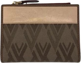 Valentino Pre-owned Wallets, female, Brown, Size: ONE SIZE Pre-owned Canvas Wallet