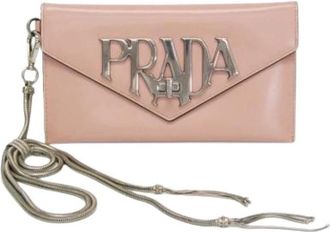 Prada Pre-owned Vintage Leren Crossbodytas - Dames - Vintage Schoudertas - Roze - ONE Size - Leer - Vintage