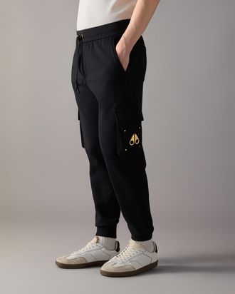 Moose Knuckles Mens Gold Series Hartsfield Cargo Joggers
