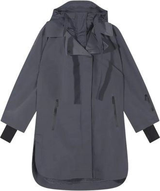 10 Days Parka Larga - - Coats - Donna - Blu - S