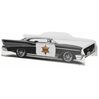 OEM Cama Infantil Sheriff 140x70 - Coche