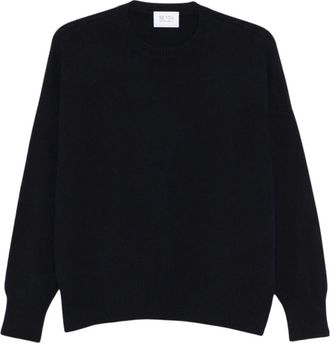 Be You Crewneck Kasjmier Trui - Dames - Cashmere truien - Blauw - S - Kasjmier - Truien & Vesten