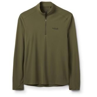 RAB Force L/S Zip Funktionsshirt f&uuml;r Herren | oliv