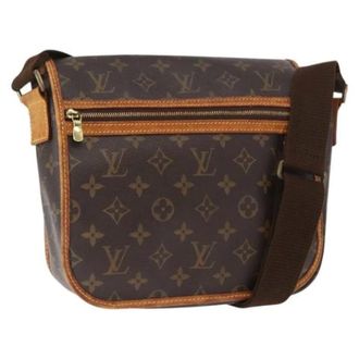 Louis Vuitton Pre-owned Cross Body Bags, female, Brown, Size: ONE SIZE Pre-owned Canvas Cross Body Bag