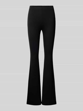 Review Flared Fit Stoffhose aus Viskose-Mix in Black, Gr&ouml;&szlig;e XL